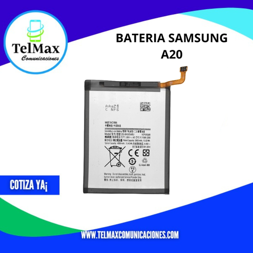 BATERIA SAMSUNG A20/ A30/ A30S/ A50