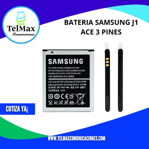 BATERIA SAMSUNG J1 ACE 3 PINES