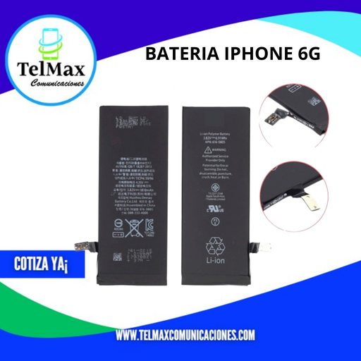 BATERIA IPHONE 6G (CON FLEX)