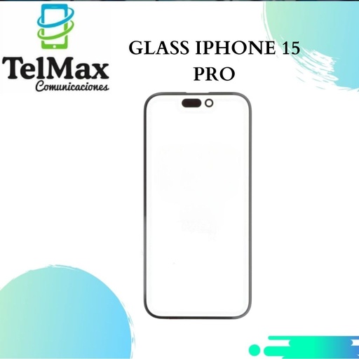 [GI15PRO] GLASS IPHONE 15 PRO + BISEL