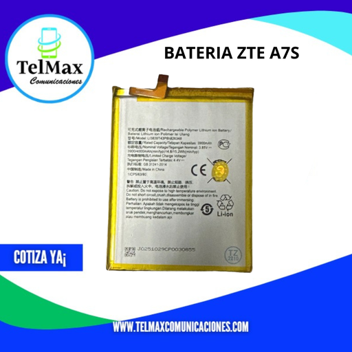 BATERIA ZTE A7S