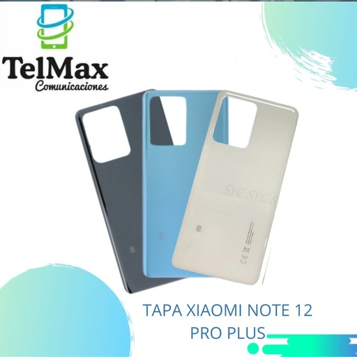 TAPA XIAOMI NOTE 12 PRO PLUS