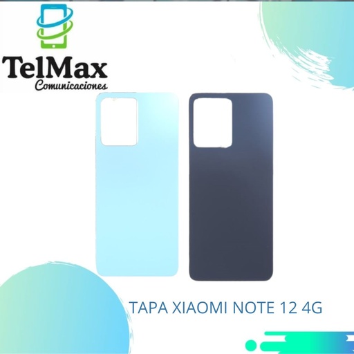 TAPA XIAOMI NOTE 12 4G