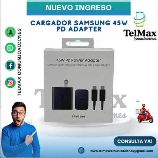 CARGADOR SAMSUNG 45W PD ADAPTER