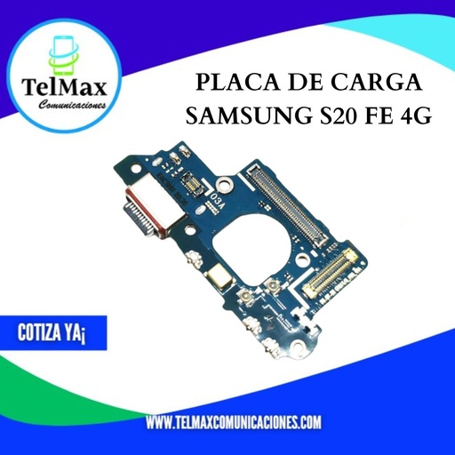 PLACA DE CARGA SAMSUNG S20 FE (03A)(AAA)