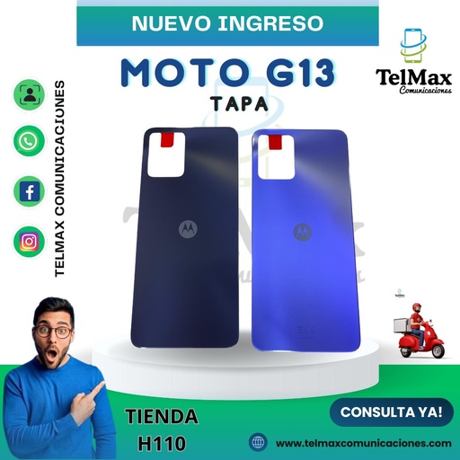 TAPA MOTOROLA G13