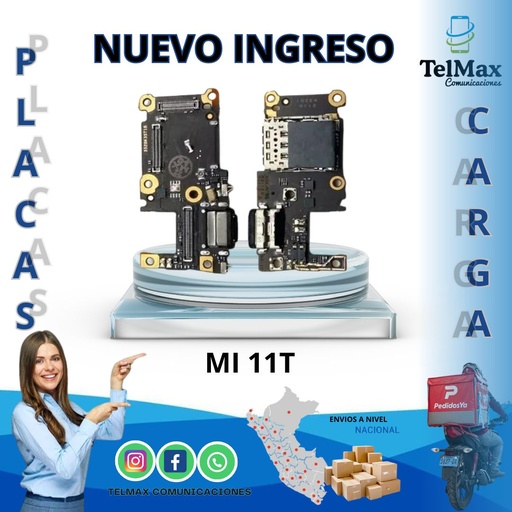 [PCXM11T] PLACA DE CARGA XIAOMI MI 11T