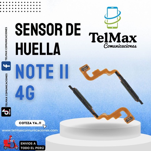 SENSOR DE HUELLA REDMI NOTE 11 4G/ NOTE 11S