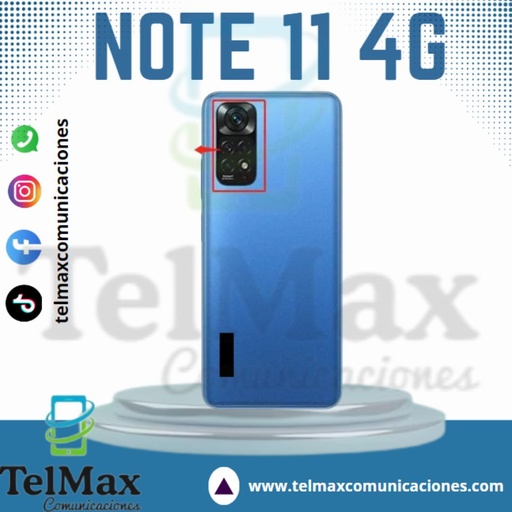 TAPA XIAOMI NOTE 11 4G (C/LENTE)
