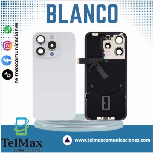 TAPA IPHONE 15 PRO MAX (Carga inalambrica)