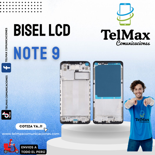 [BXN9] BISEL XIAOMI REDMI NOTE 9