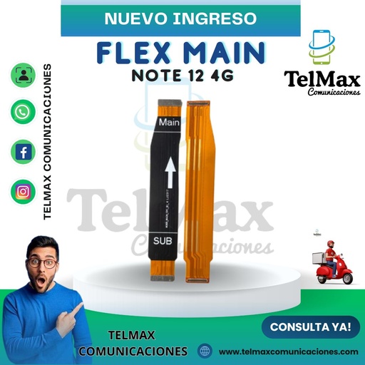 [FMXN12] FLEX MAIN XIAOMI NOTE 12