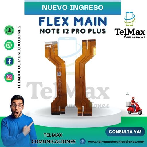 [FMXN12PP] FLEX MAIN XIAOMI NOTE 12 PRO PLUS