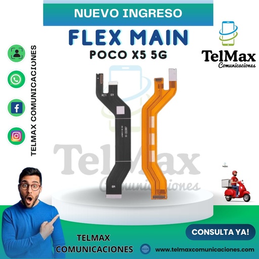 [FMXPX55G] FLEX MAIN XIAOMI POCO X5 5G