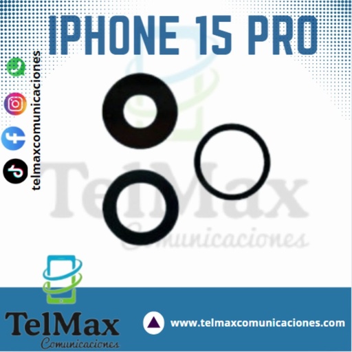 [LI15PJ3] LENTE IPHONE 15 PRO (JUEGO DE 3)