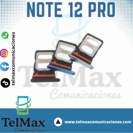 BANDEJA XIAOMI REDMI NOTE 12 PRO