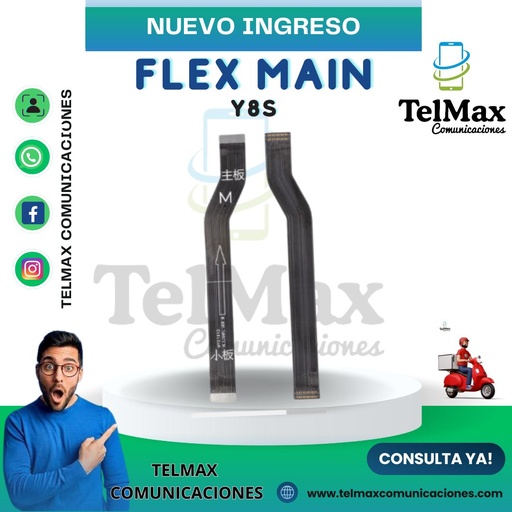 [FMHY8S] FLEX MAIN HUAWEI Y8S