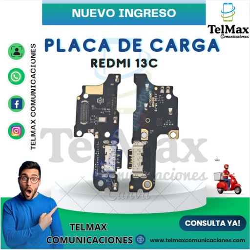 [PCXR13C] PLACA DE CARGA XIAOMI REDMI 13C