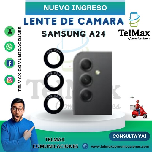 [LSA24] LENTE SAMSUNG A24 (JUEGO)