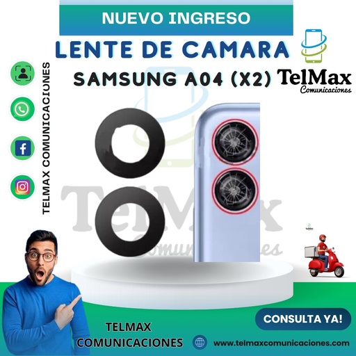 [LSA04J] LENTE SAMSUNG A04 (X2)
