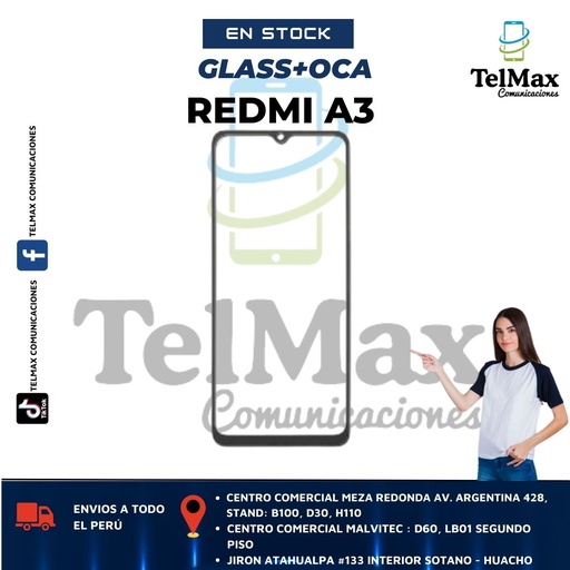 [GXRA3] GLASS REDMI A3
