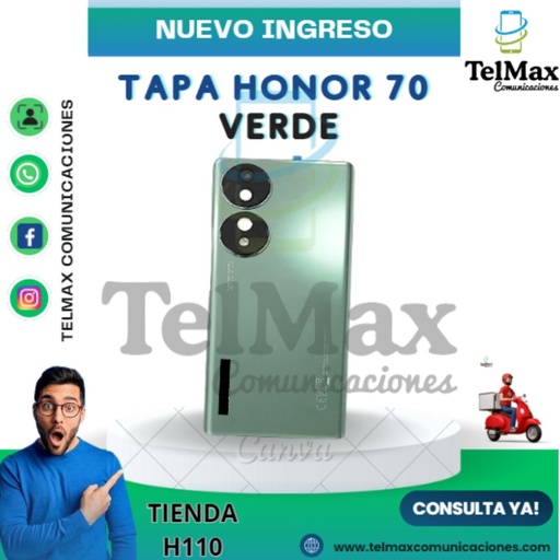 TAPA HUAWEI HONOR 70 (C/Lente)