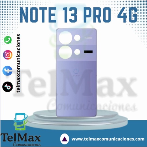 TAPA XIAOMI REDMI NOTE 13 PRO 4G