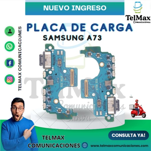 [PCSA73O] PLACA DE CARGA SAMSUNG A73