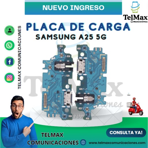 [PCSA255GO] PLACA DE CARGA SAMSUNG A25 5G