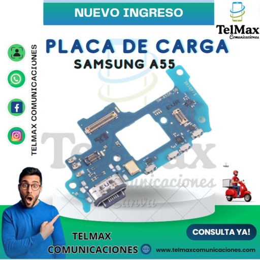 [PCSA55O] PLACA DE CARGA SAMSUNG A55