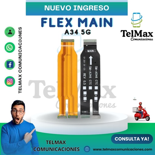 [FMSA345G] FLEX MAIN SAMSUNG A34 5G