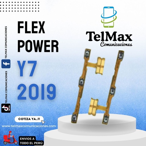 [FPHY72019M] FLEX POWER HUAWEI Y7 2019 (METAL)