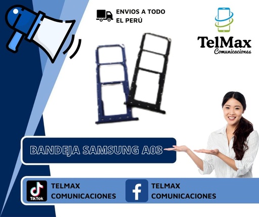 BANDEJA SAMSUNG A03