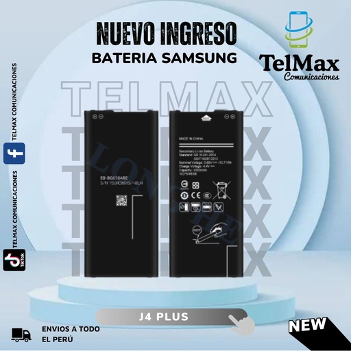 [BSJ4PLUS] BATERIA SAMSUNG J7 PRIME/ J4 PLUS/ J4 CORE/ J6 PLUS (Original)