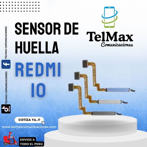 [SHR10A] SENSOR DE HUELLA REDMI 10