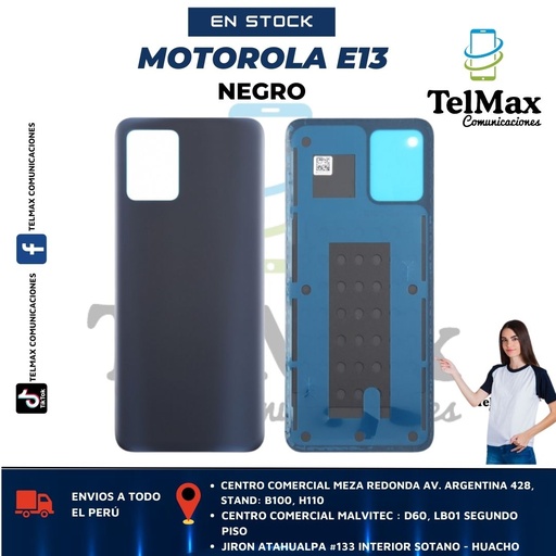 TAPA MOTOROLA E13