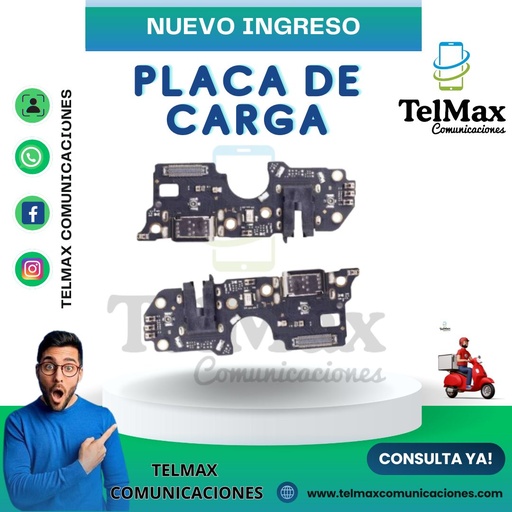 [PCOA78O] PLACA DE CARGA OPPO A78 5G (Original)