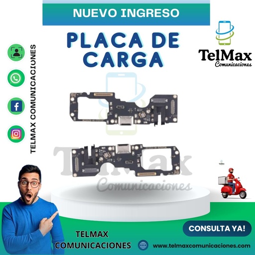 [PCOA784G] PLACA DE CARGA OPPO A78 4G (Original)