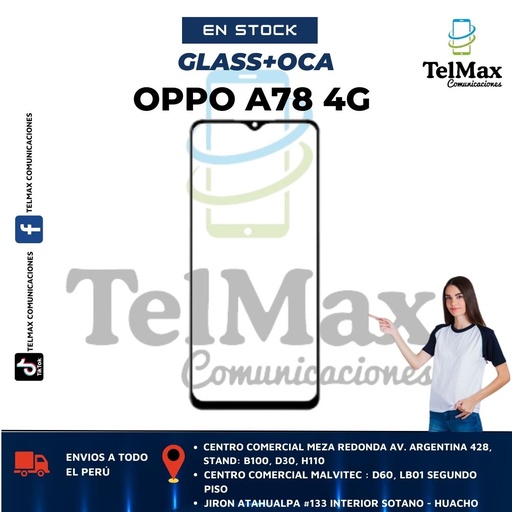 [GPPA784G] GLASS OPPO A78 4G
