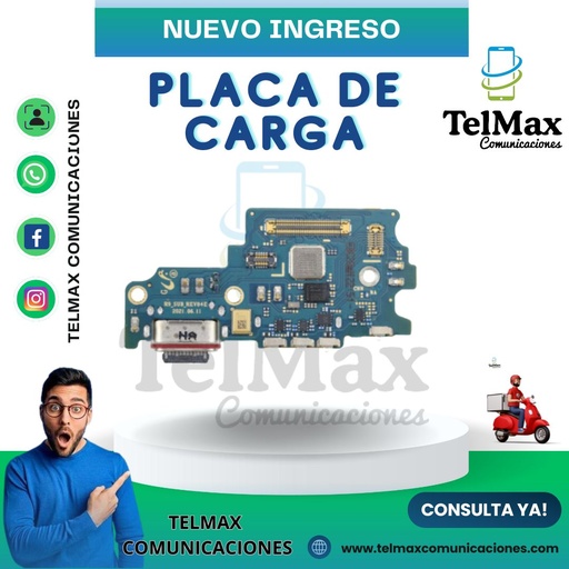 PLACA DE CARGA SAMSUNG S21 FE