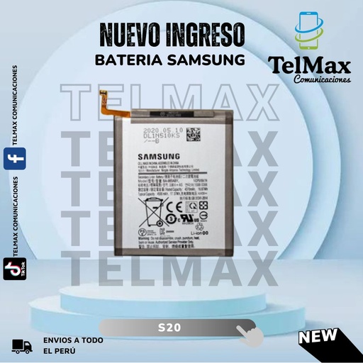 [BSS20A] BATERIA SAMSUNG S20 (AAA)