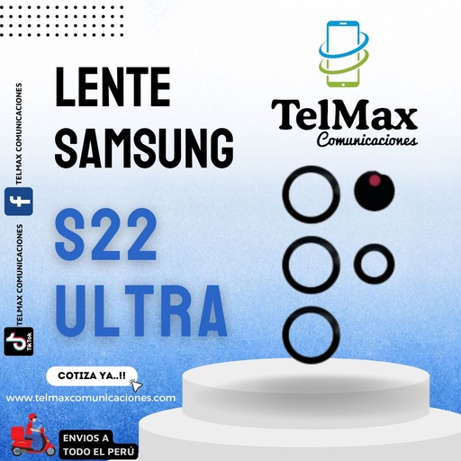 [LSS22U] LENTE SAMSUNG S22 ULTRA (JUEGO)