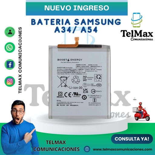 [BSA54A] BATERIA SAMSUNG A34/ A54