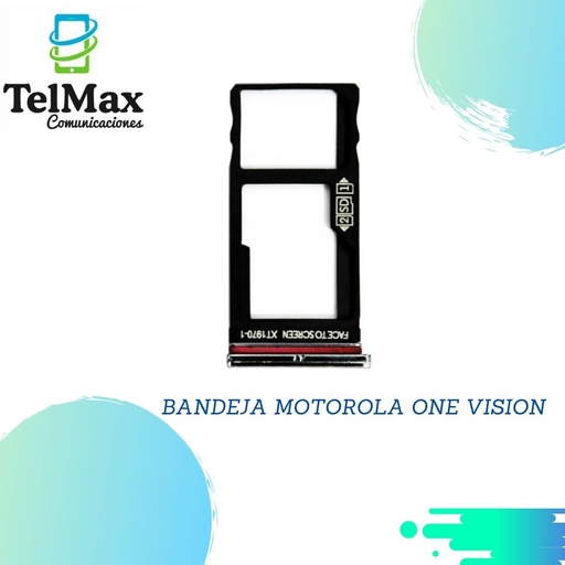 [BDMOV] BANDEJA MOTOROLA ONE VISION