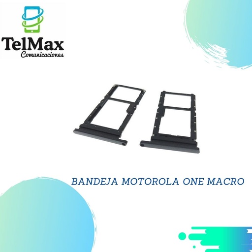 [BDMOM] BANDEJA MOTOROLA ONE MACRO